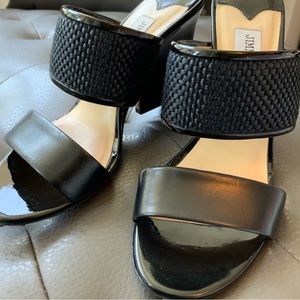 Jimmy Choo patent leather sandals